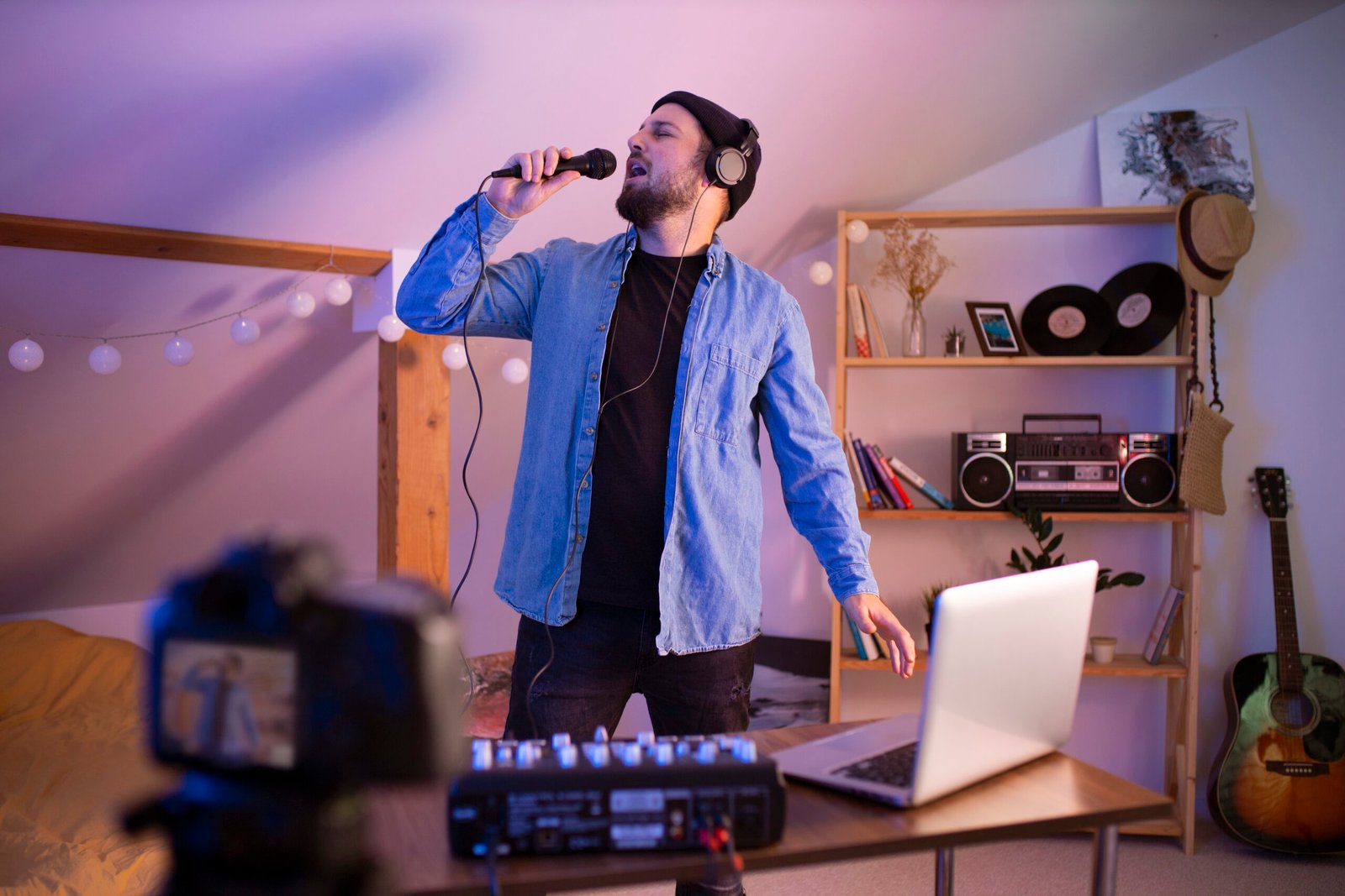 Recording in a Professional Studio 